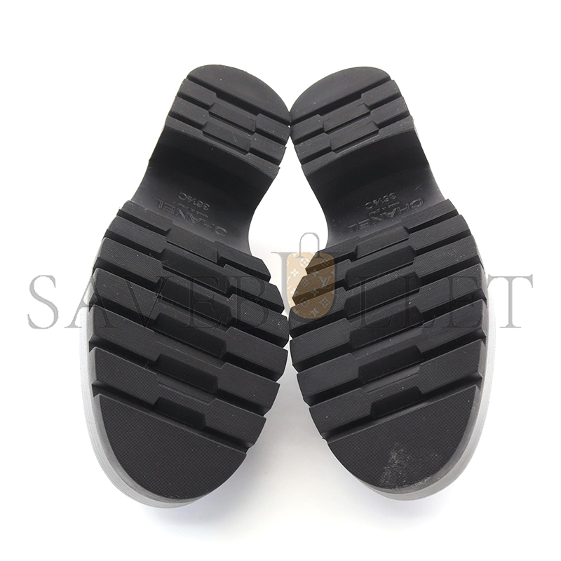 Ch*el cc leather loafers ‎g45156
